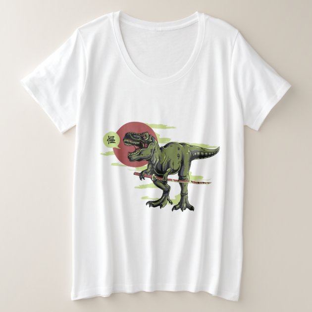 Dinosaur Plus Size T-Shirt | Zazzle.com